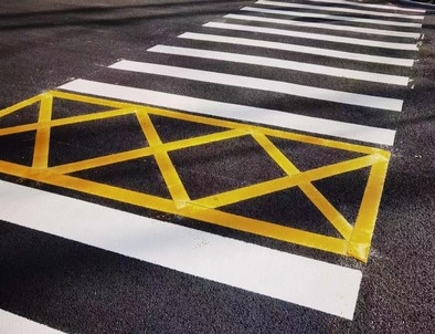 朔州朔州园区交通标线施工