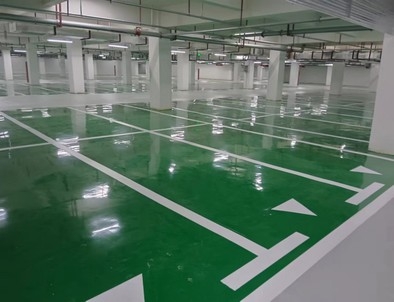 朔州朔州小区停车场标线