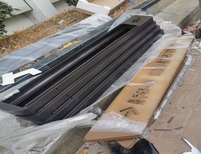 朔州朔州停车场不锈钢灯箱